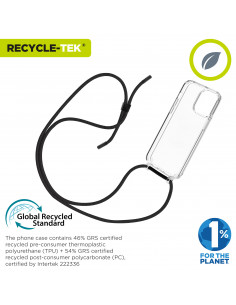 muvit for change funda recycletek con colgante negro... 2