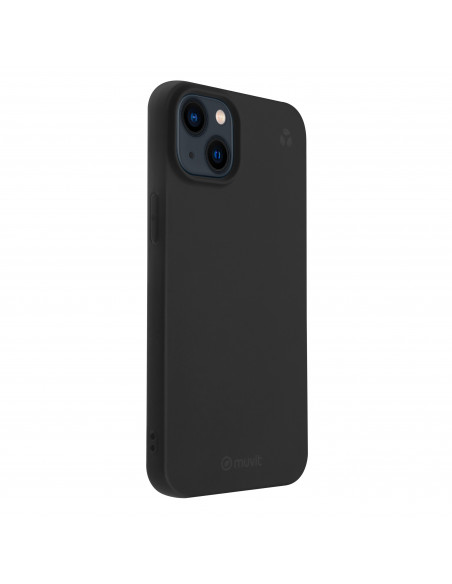 muvit for change funda recycletek compatible con Apple iPhone 14 Plus negra