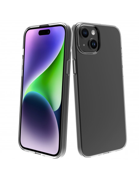 muvit for change funda recycletek compatible con Apple iPhone 15 Plus transparente