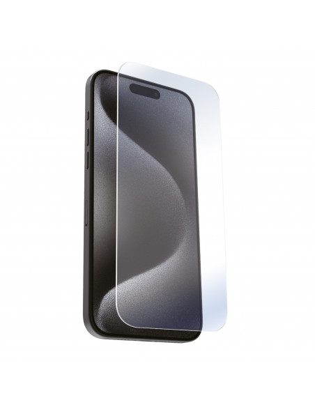 muvit for change protector pantalla recycletek compatible con Apple iPhone 17/17 Pro/16 Pro vidrio templado plano