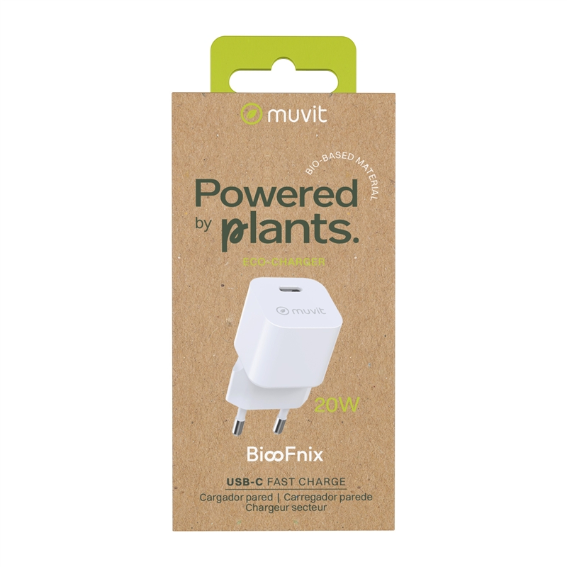 muvit for change cargador de pared Tipo C PD20W BiooFnix