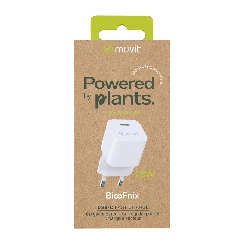 muvit for change cargador de pared Tipo C PD25W BiooFnix