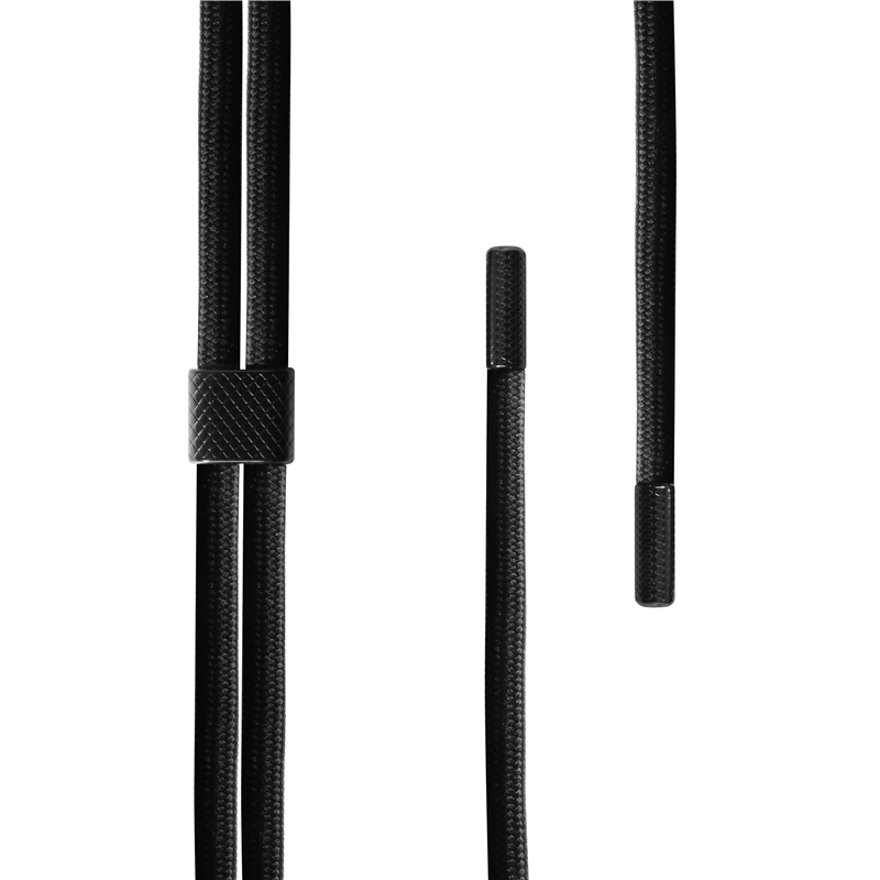 muvit for change funda con colgante negro compatible con Apple iPhone 15 Pro transparente