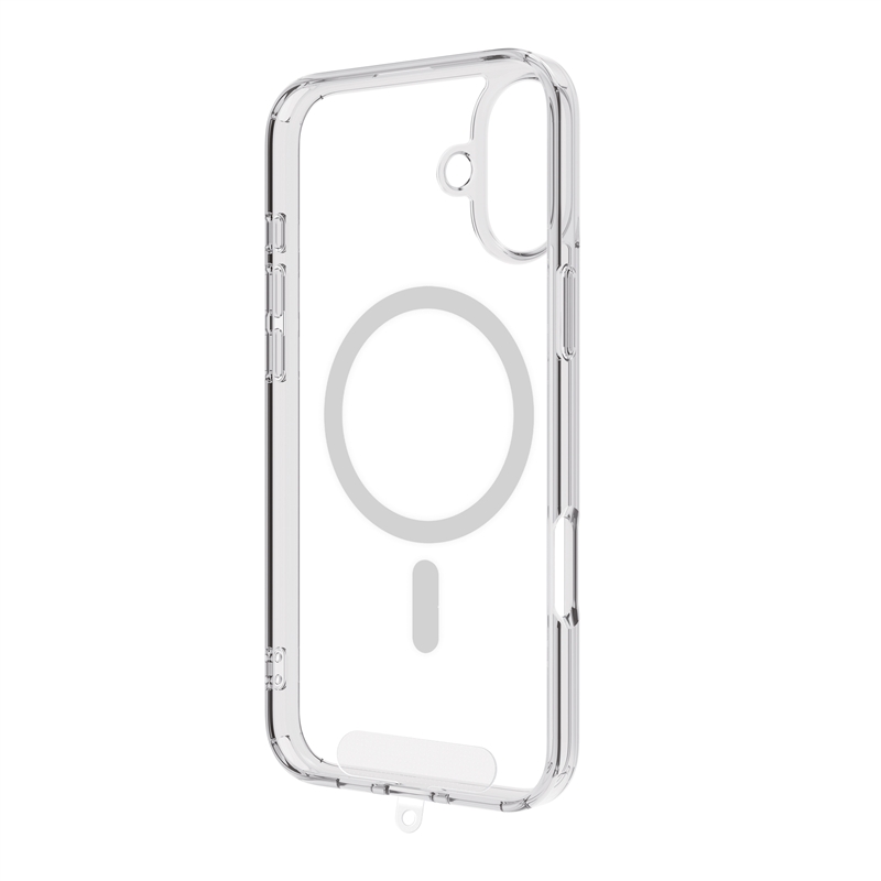muvit for change funda Magsafe compatible con Apple iPhone 16 transparente