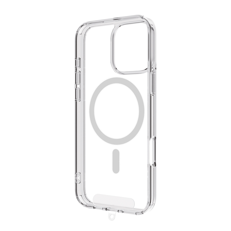 muvit for change funda Magsafe compatible con Apple iPhone 16 Pro transparente