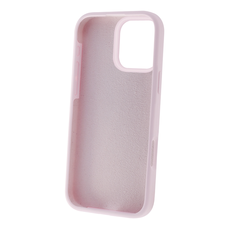 muvit for change funda Liquid Silicone compatible con Apple iPhone 16 Pro Max rosa