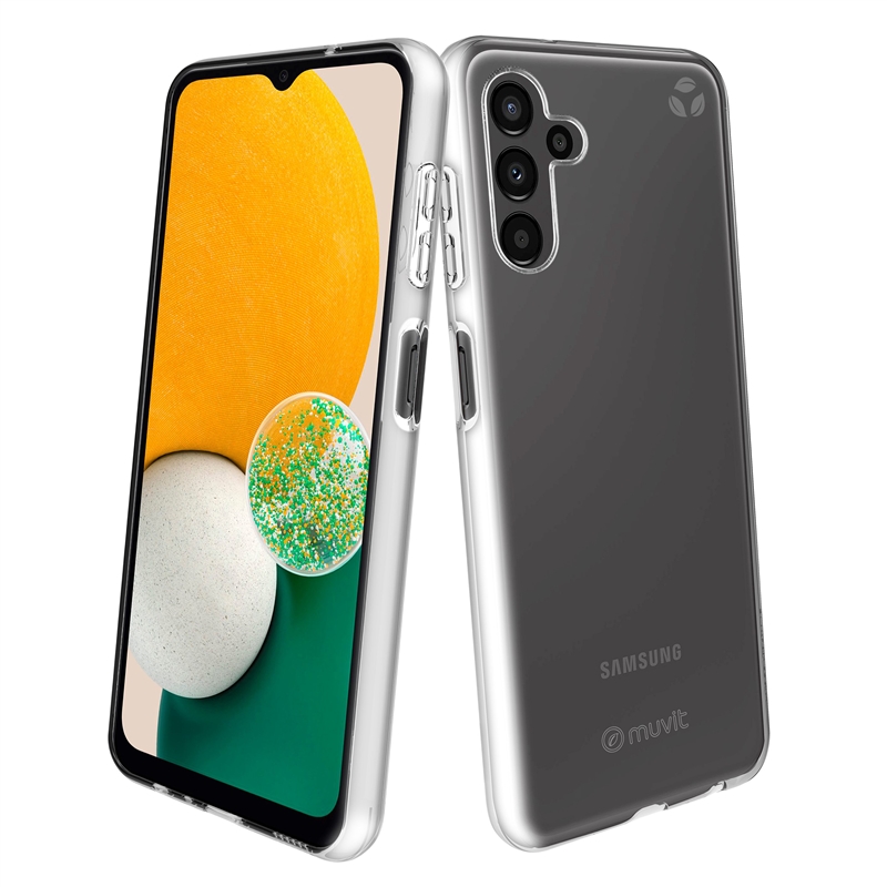 muvit for change funda compatible con Samsung Galaxy A04S 4G/A13 5G transparente