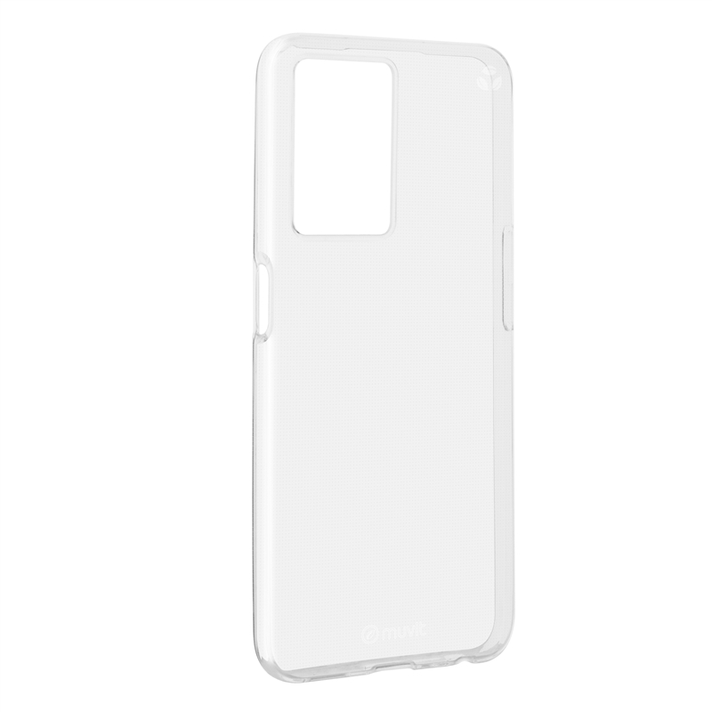 muvit for change funda compatible con Oppo A57S 4G/A57 4G/A77 4G/A57E 4G/A77S 4G transparente