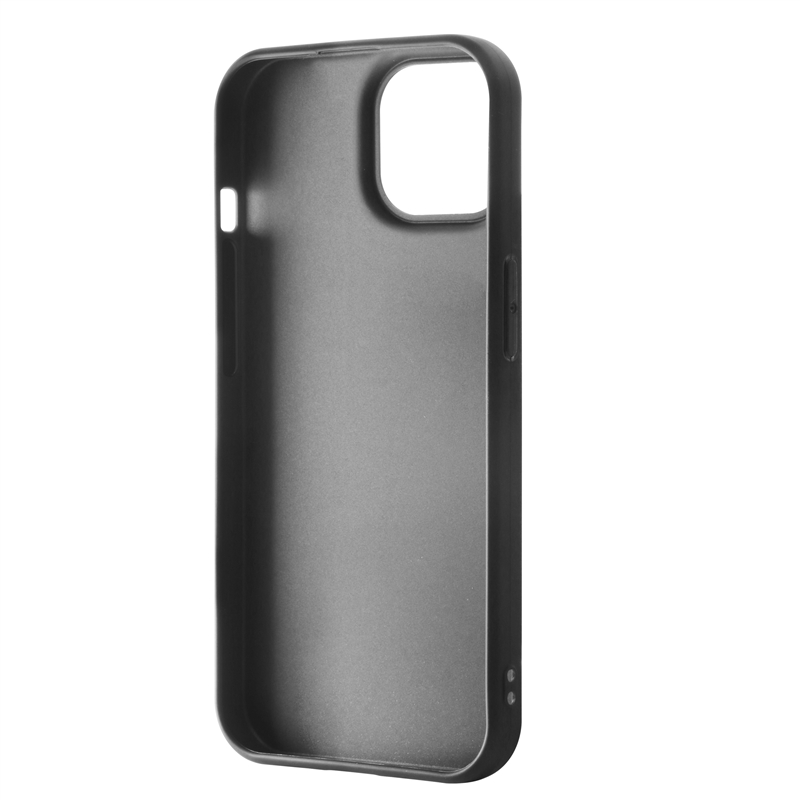muvit for change funda compatible con Apple iPhone 15 negra