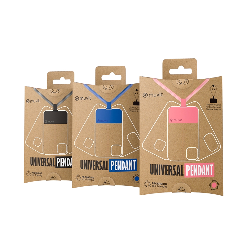 muvit for change colgante universal compatible con fundas azul