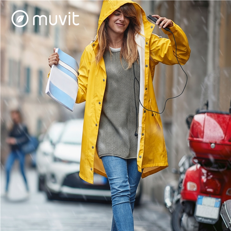 muvit for change auriculares estéreo E57 3.5mm negro