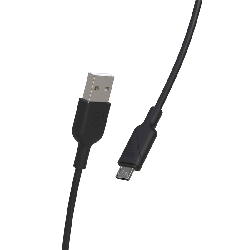 muvit for change pack cargador coche USB 2.4A 12W + cable Micro USB 2.4A 1,2m negro