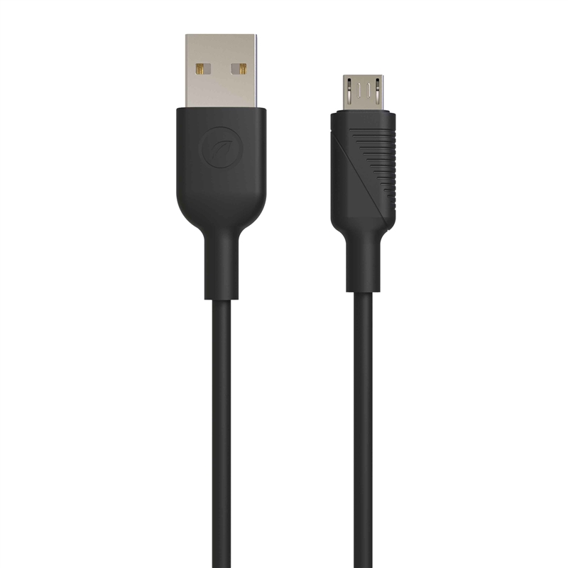 muvit for change pack cargador coche USB 2.4A 12W + cable Micro USB 2.4A 1,2m negro