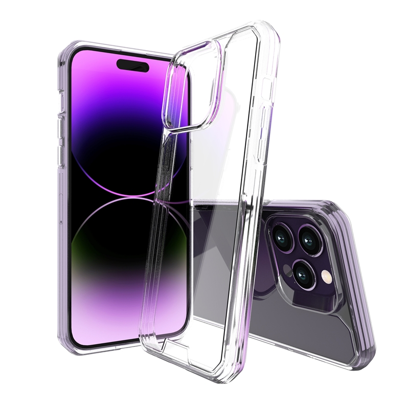 muvit for change funda shockproof 2m compatible con Apple iPhone 14 Pro Max transparente