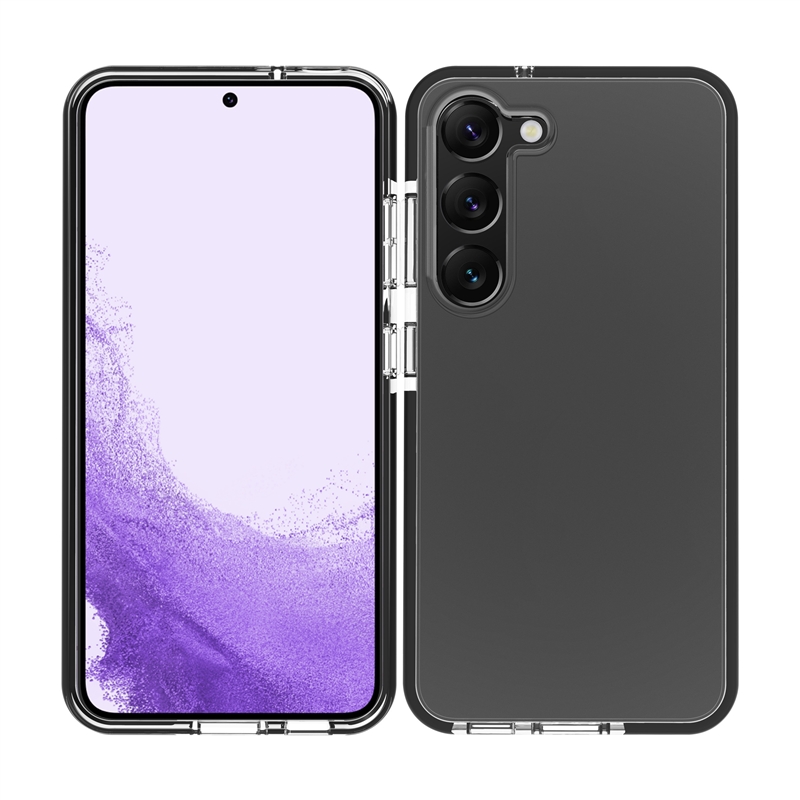 muvit for change funda shockproof 2m compatible con Samsung Galaxy S23 5G transparente