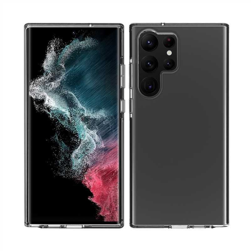 muvit for change funda shockproof 2m compatible con Samsung Galaxy S23 Ultra 5G transparente