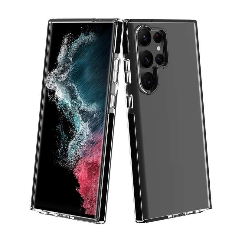 muvit for change funda shockproof 2m compatible con Samsung Galaxy S23 Ultra 5G transparente