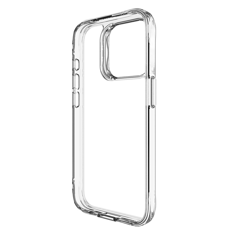 muvit for change funda shockproof 2m compatible con Apple iPhone 15 Pro transparente