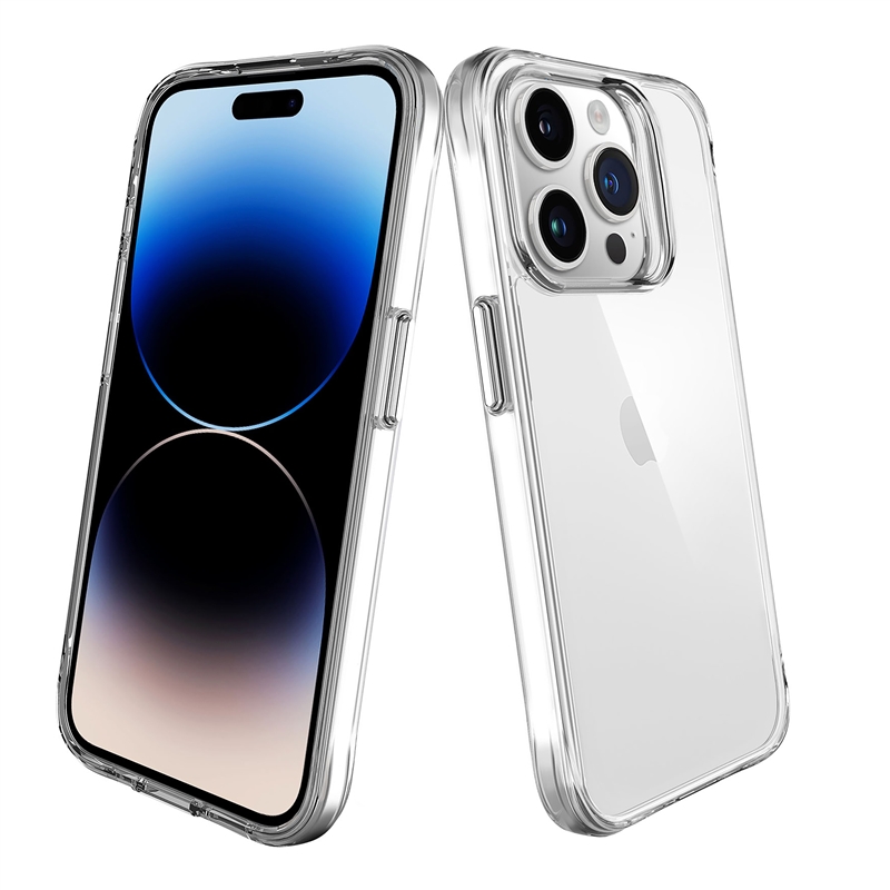 muvit for change funda shockproof 2m compatible con Apple iPhone 15 Pro Max transparente