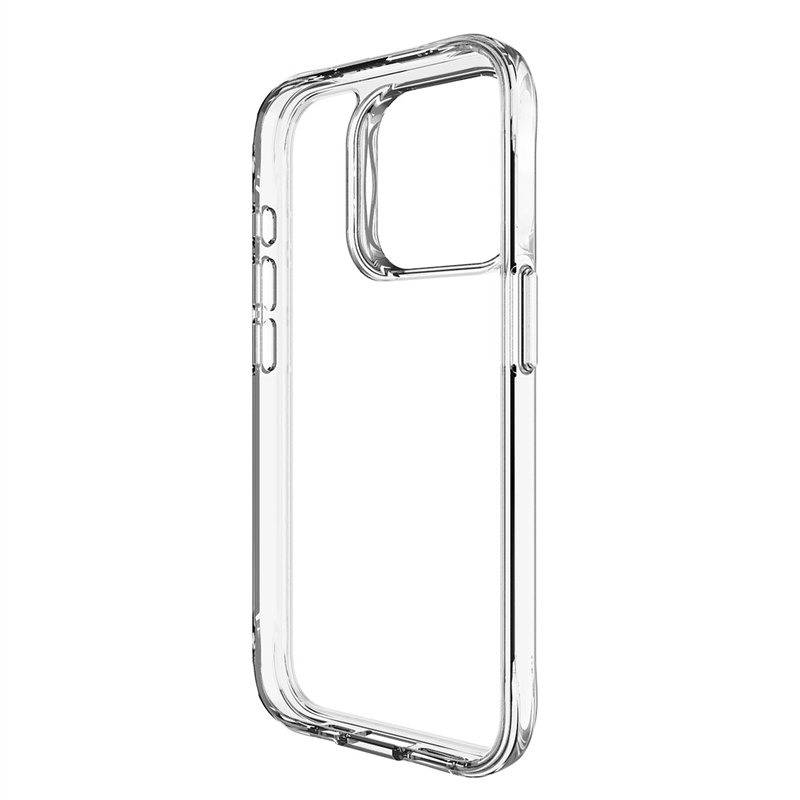 muvit for change funda shockproof 2m compatible con Apple iPhone 15 Pro Max transparente
