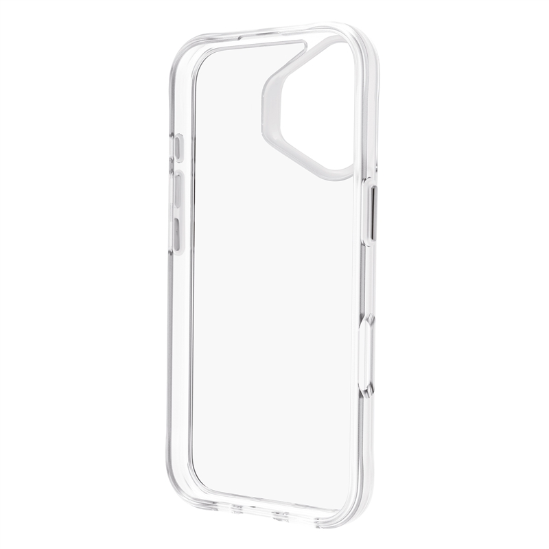 muvit for change funda shockproof 2m compatible con Apple iPhone 16 transparente