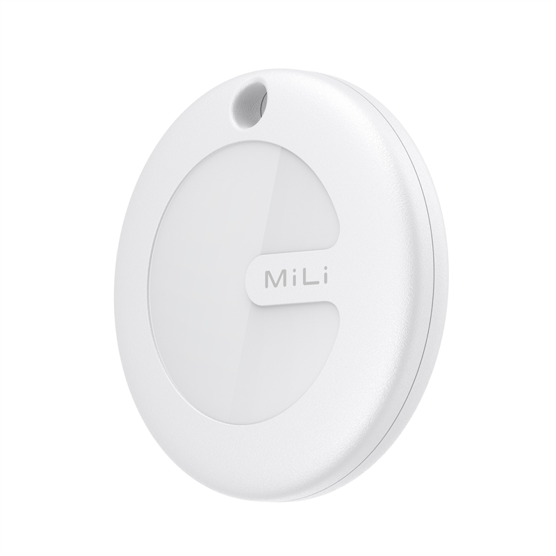 muvit for change by MiLi Localizador compatible con Apple Find My y Google Find My Device blanco