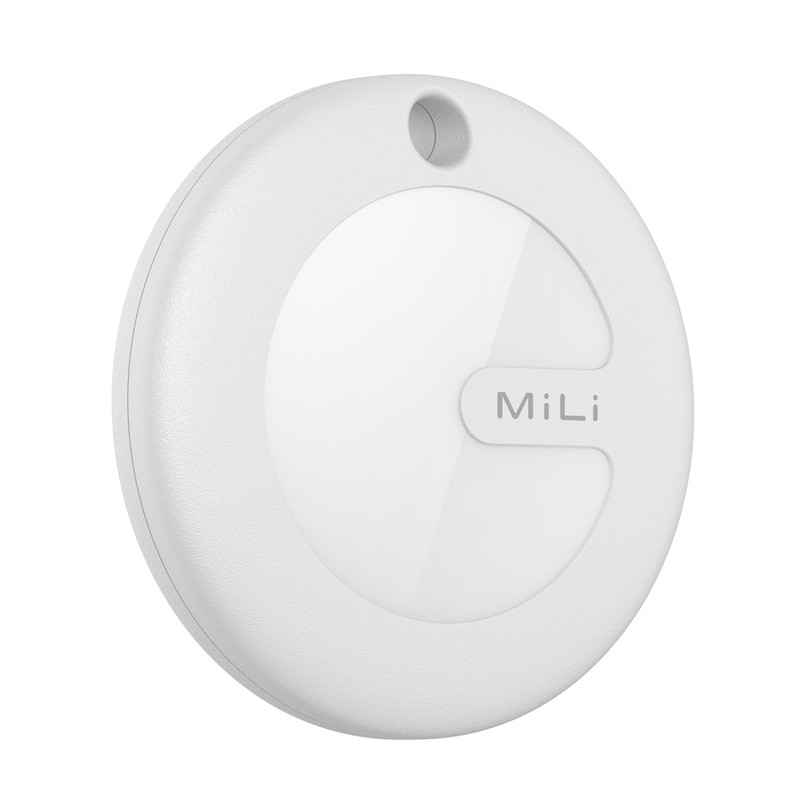 muvit for change by MiLi Localizador compatible con Apple Find My y Google Find My Device blanco
