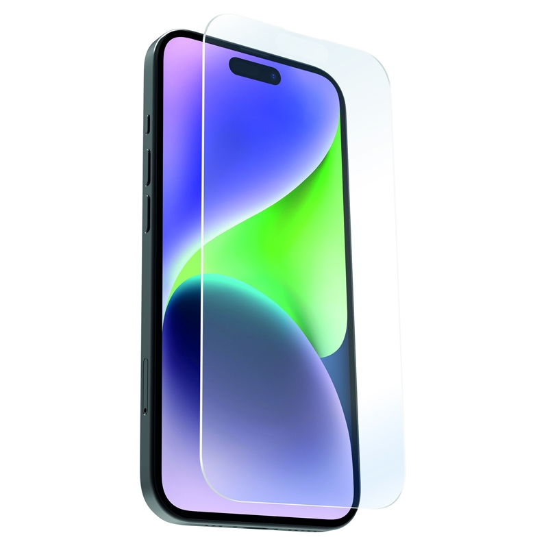 muvit for change protector pantalla  anti-reflejo compatible con Apple iPhone 15 vidrio templado plano