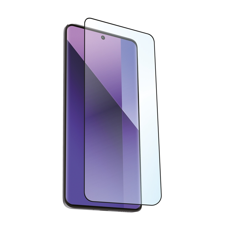 muvit for change protector pantalla compatible con Samsung Galaxy S25/S24 vidrio templado plano marco negro