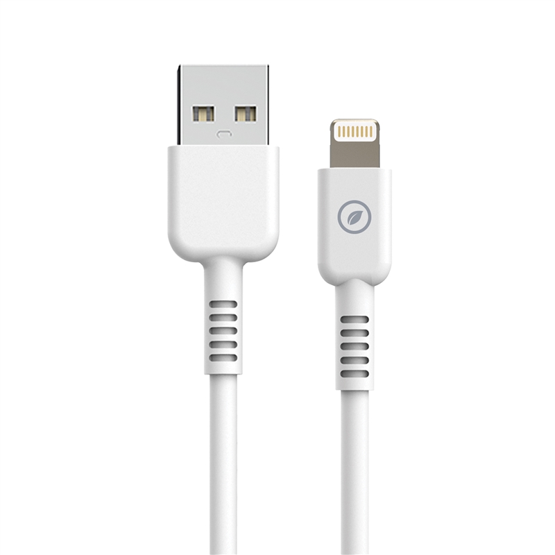 muvit for change cable USB a Lightning MFI 2,4A/12W 1,2m blanco