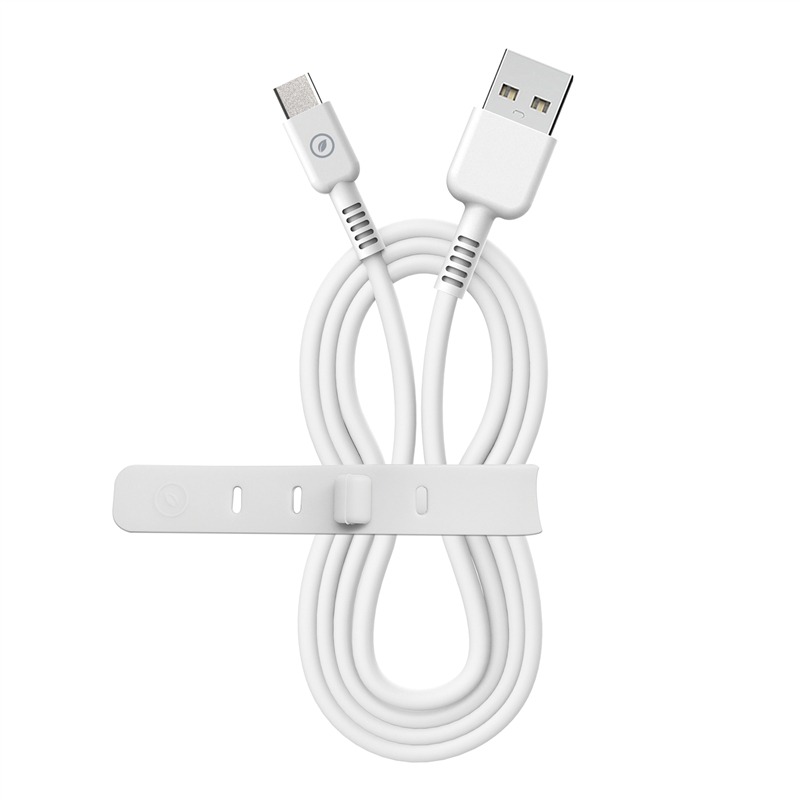 muvit for change cable USB a Tipo C/27W 3A 3m blanco