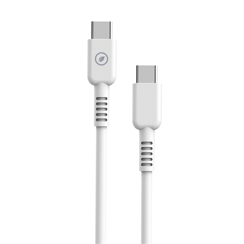 muvit for change cable Tipo C a Tipo C 3A/60W 3m blanco
