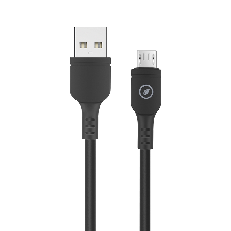 muvit for change cable USB a Micro USB 2,4A/10W 1,2m negro